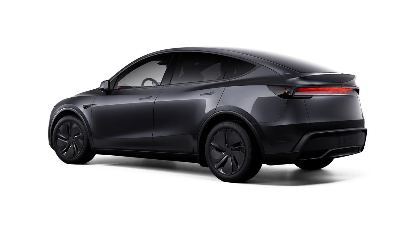 Tesla Model Y trasera tres cuartos