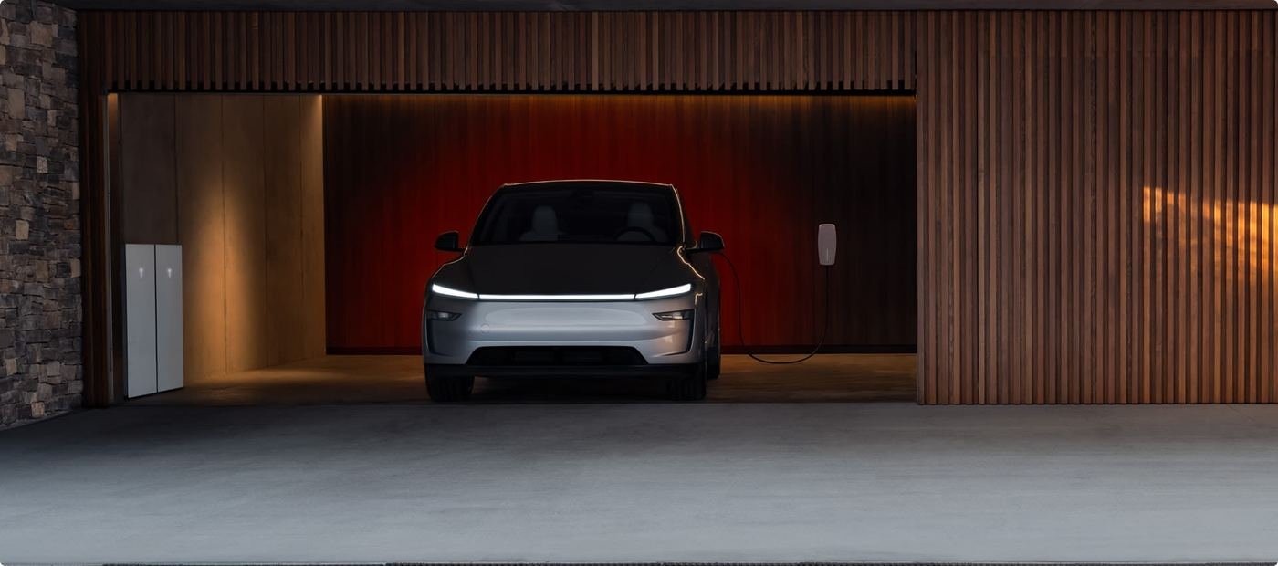 Tesla Model Y — carga en casa