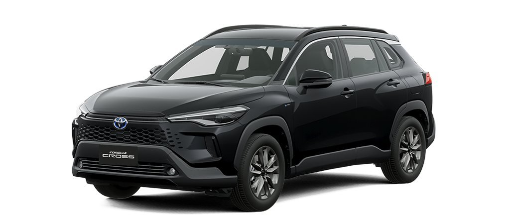 Toyota Corolla Cross color negro mica
