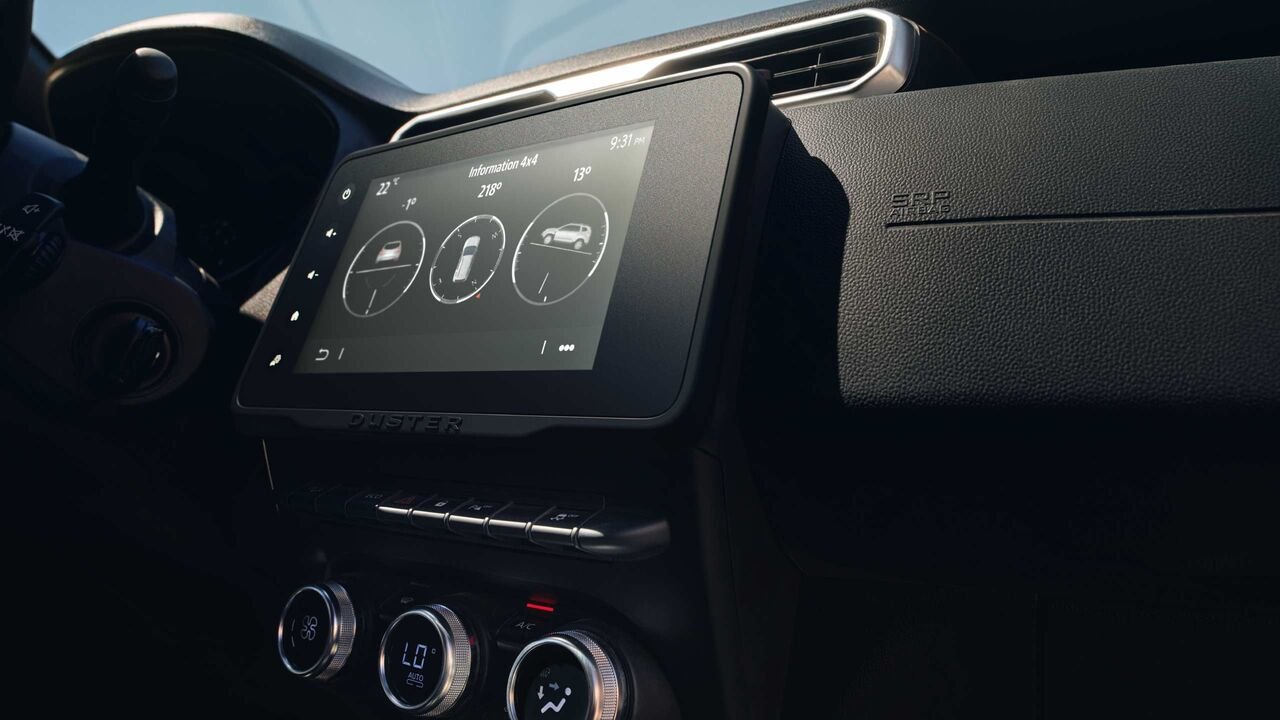 Renault Duster — pantalla