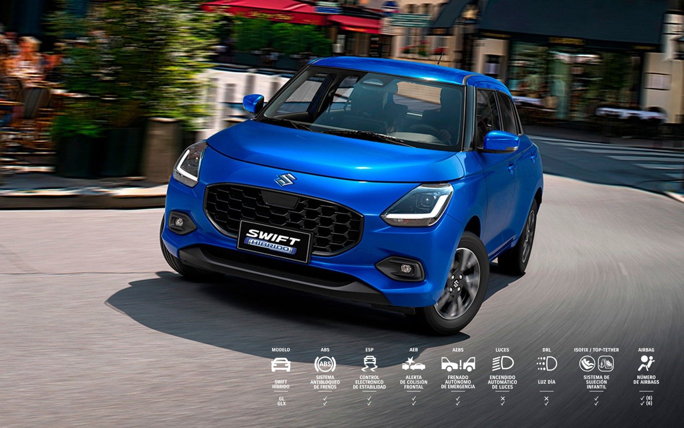 Suzuki Swift especificaciones
