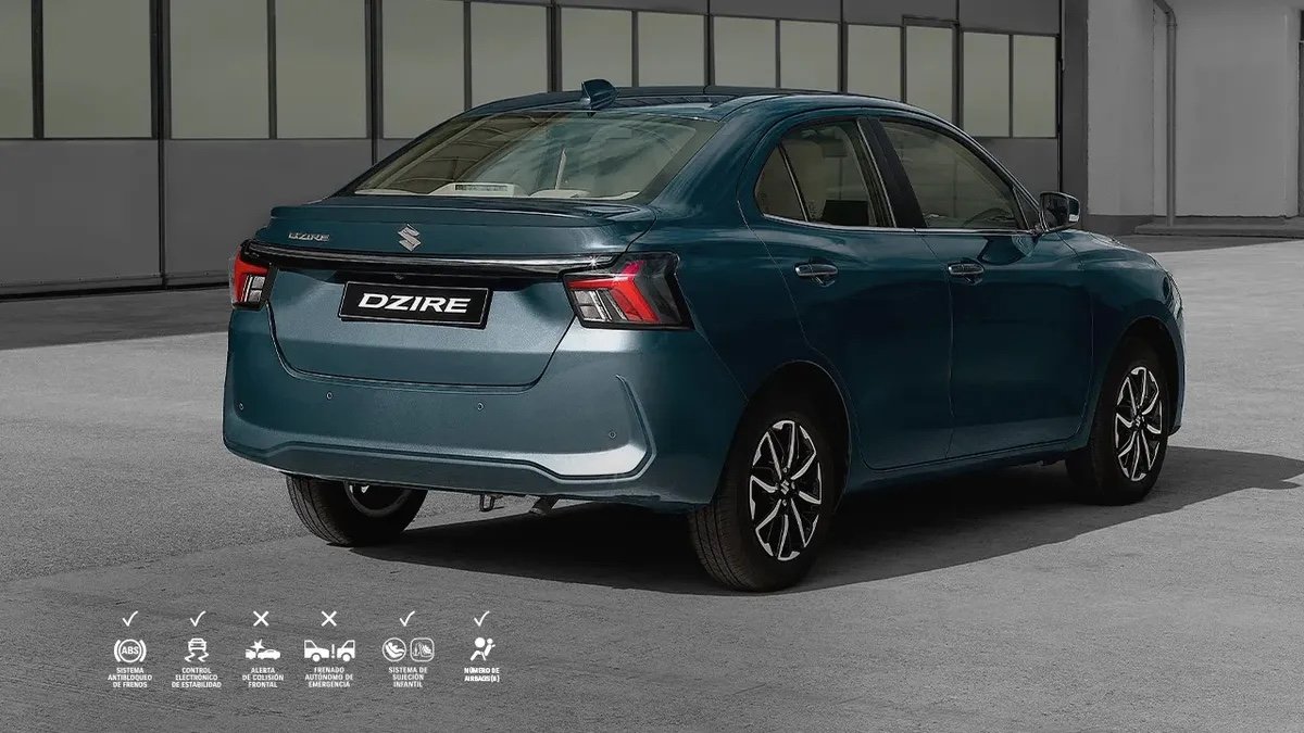 Suzuki Dzire — exterior