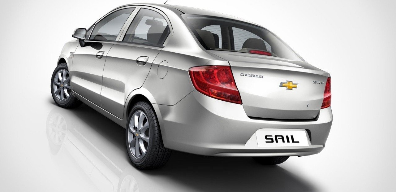 Chevrolet Sail — vista trasera