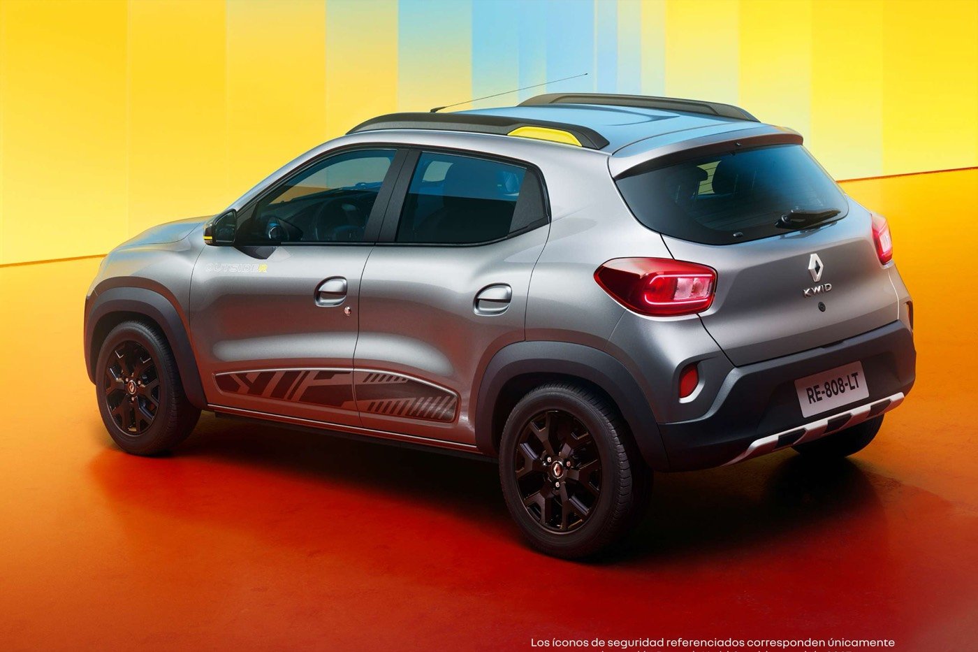 Renault Kwid vista trasera