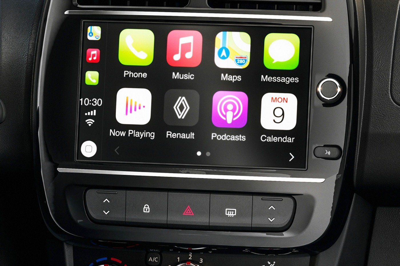Renault Kwid — pantalla multimedia