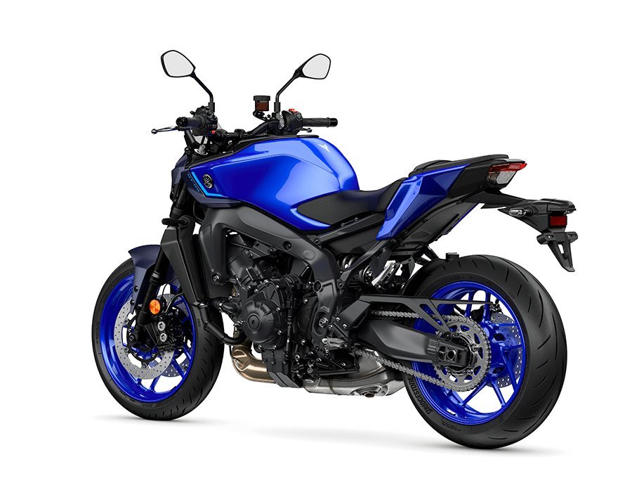 Yamaha MT-09 vista trasera