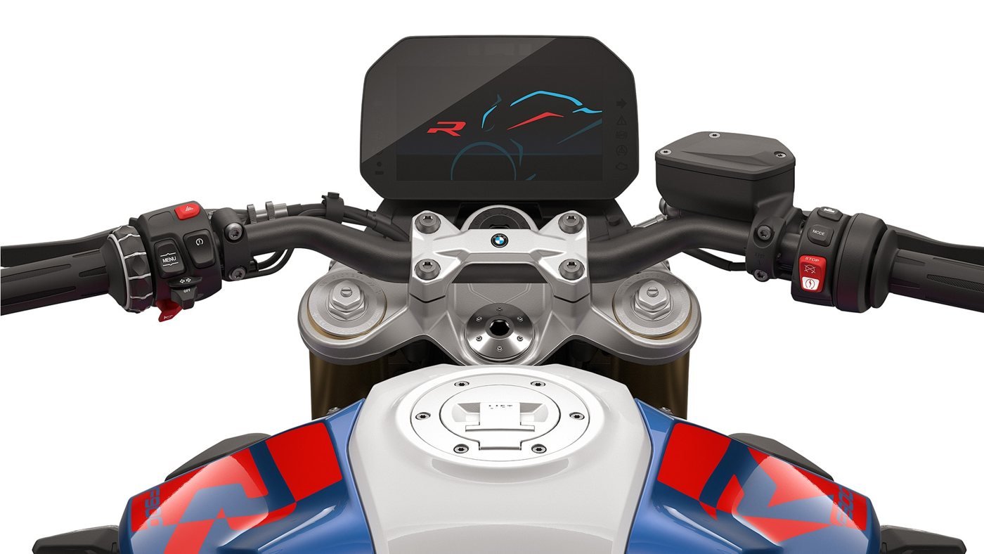 BMW F 900 R detalle pantalla tft