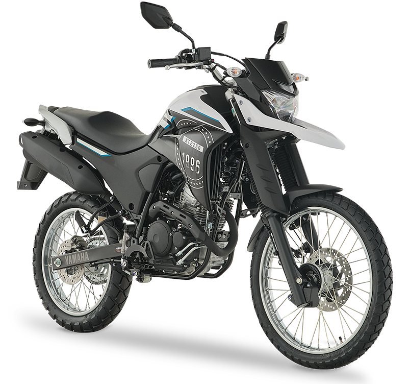 Yamaha XTZ250 color blanco