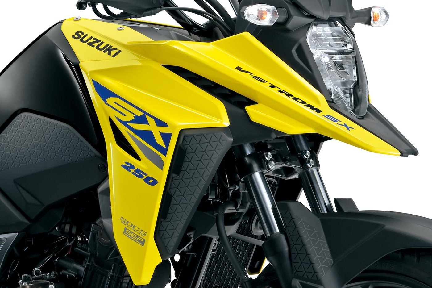Suzuki V-Strom 250 SX — detalle graficos