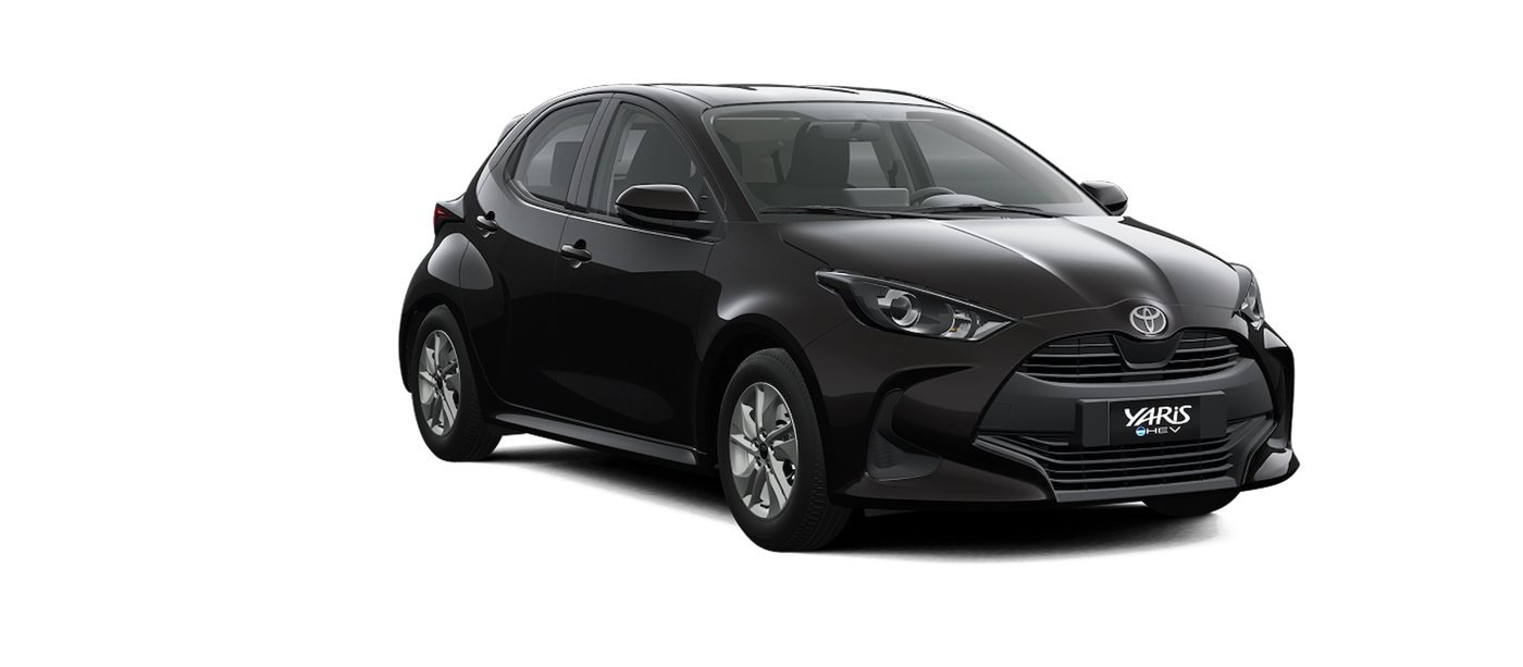 Toyota Yaris HB HEV color negro