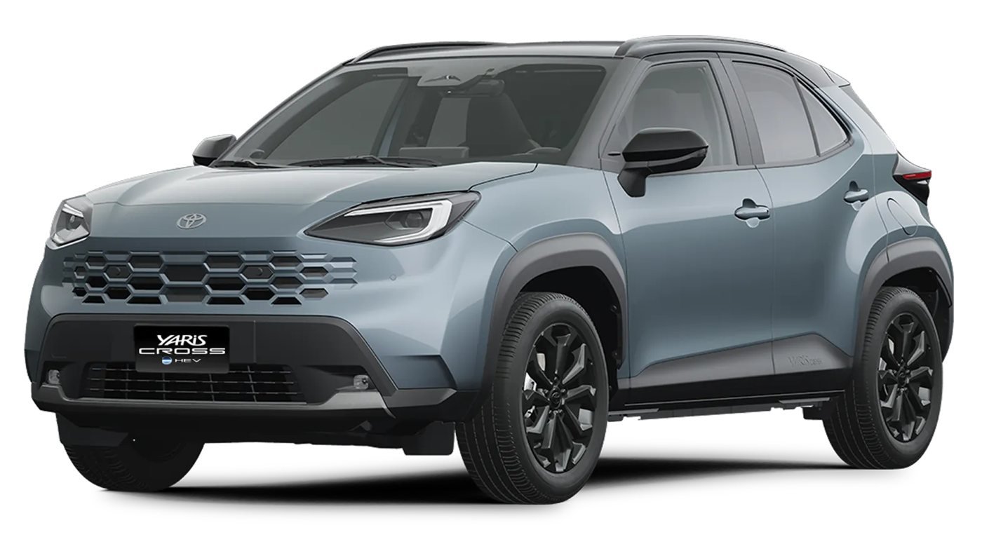 Toyota Yaris Cross HEV xls bitono negro gris celeste