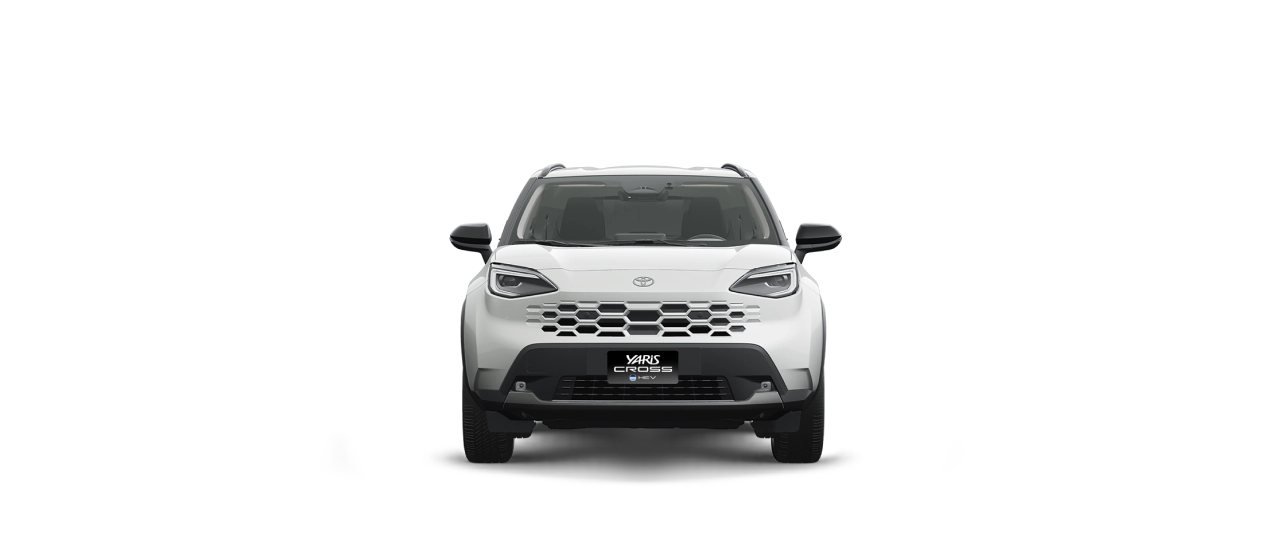 Toyota Yaris Cross HEV — color blanco perla metalizado