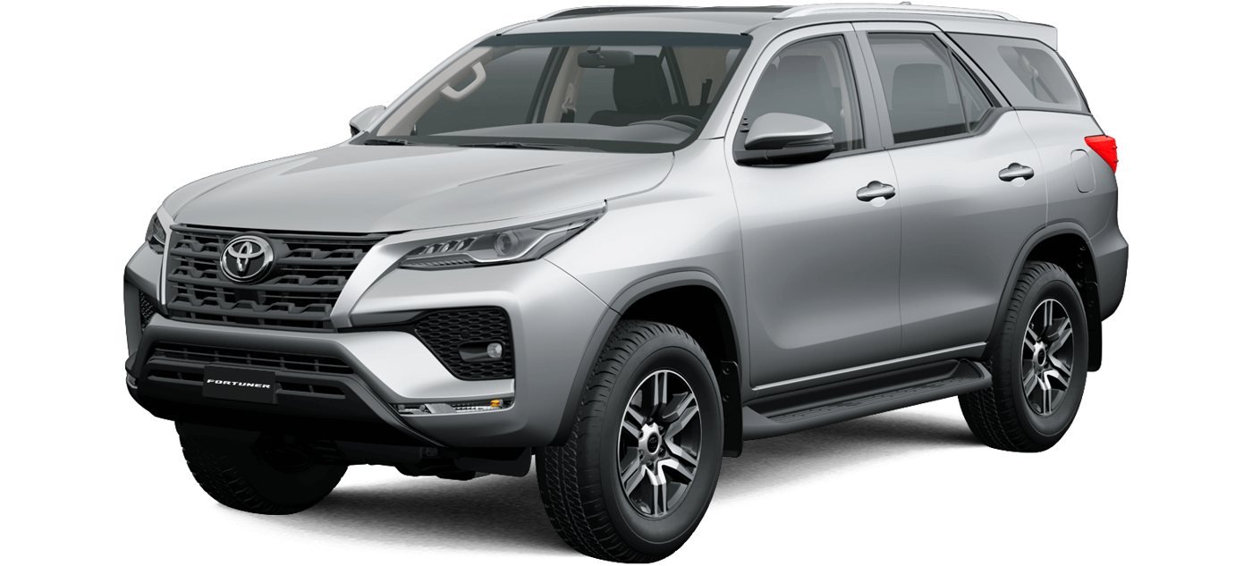 Toyota Fortuner color plata metalico