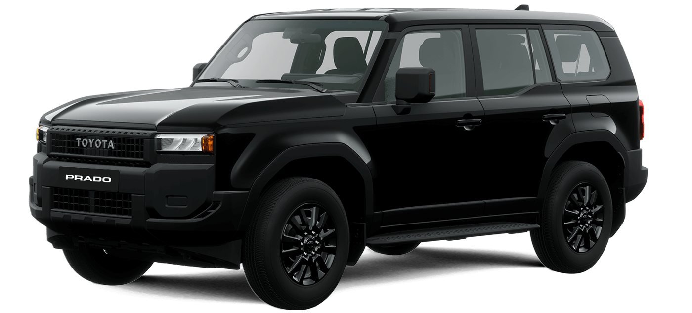 Toyota Land Cruiser Prado color negro
