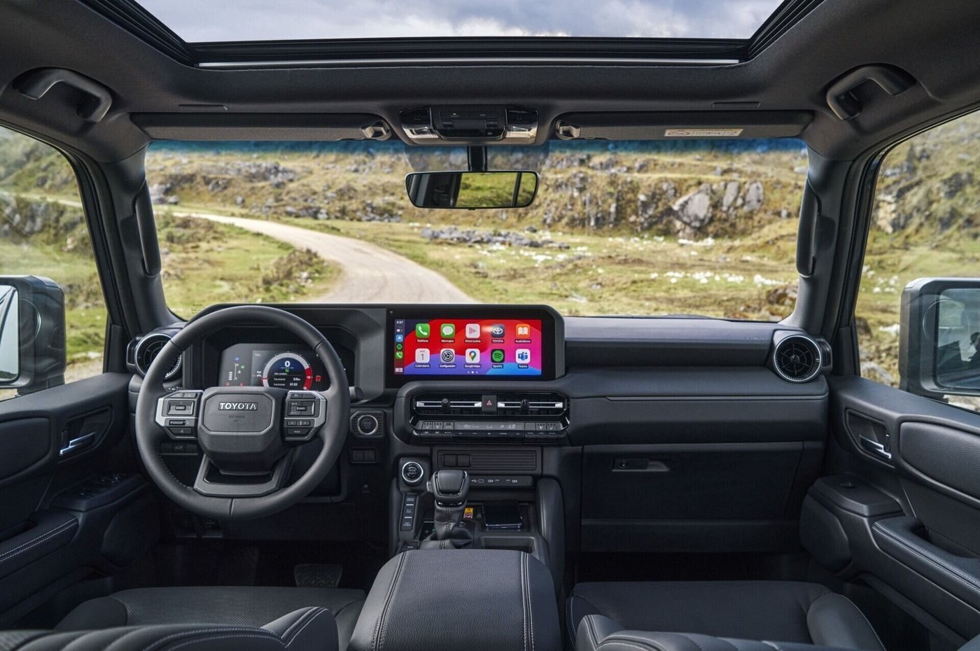 Toyota Land Cruiser Prado — cabina techo corredizo