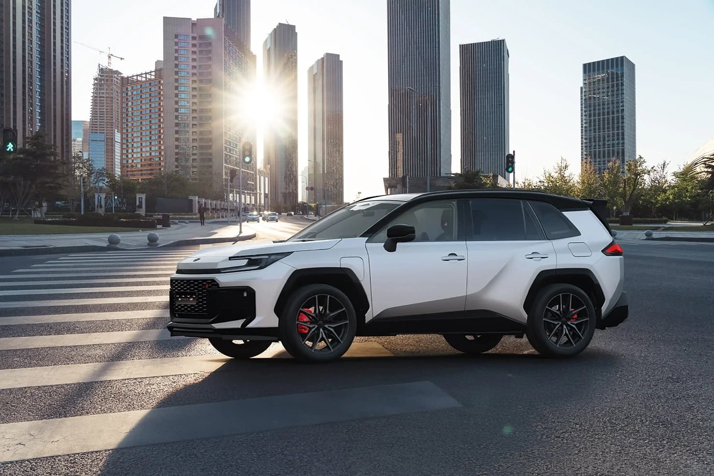 Toyota RAV4 PHEV GR-S 3 4 frontal ciudad