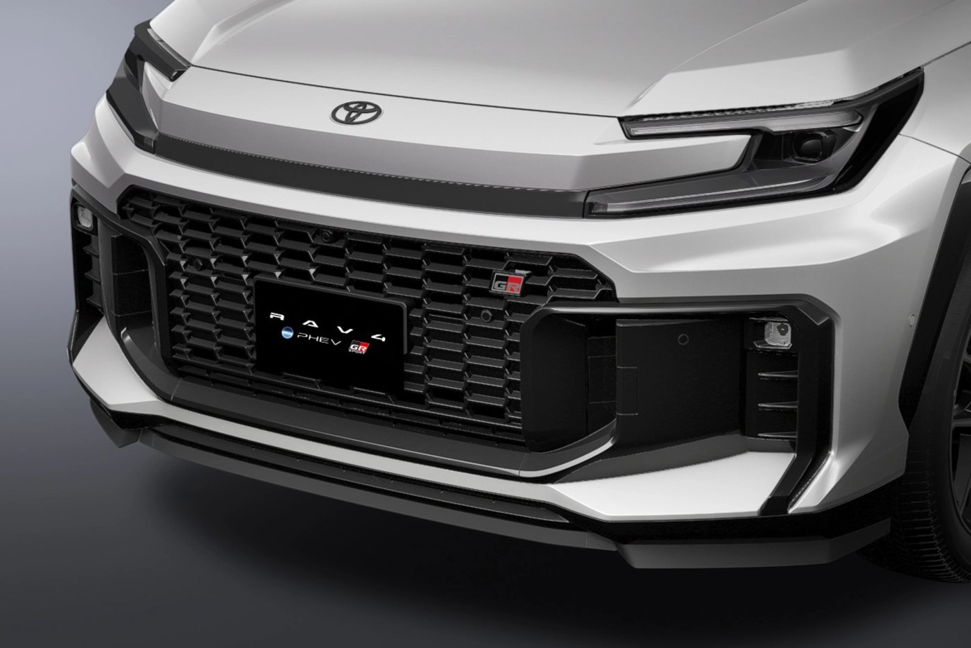Toyota RAV4 PHEV GR-S — detalle frontal gr