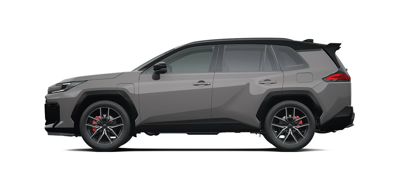 Toyota RAV4 PHEV GR-S — color negro gris urbano