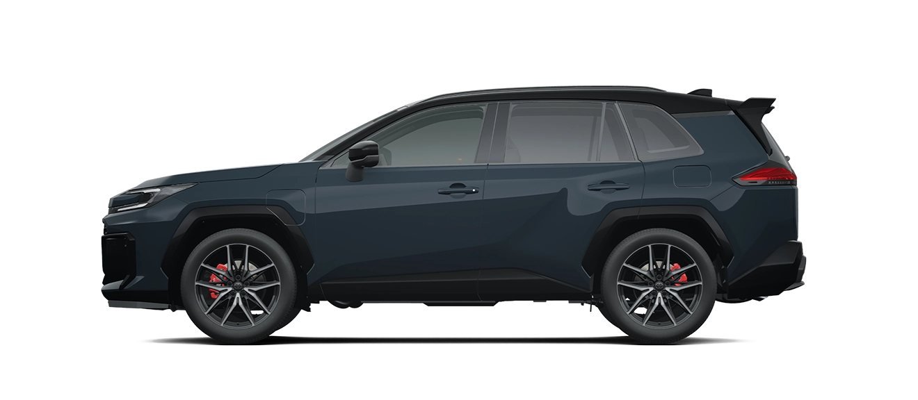 Toyota RAV4 PHEV GR-S — color negro azul grafito