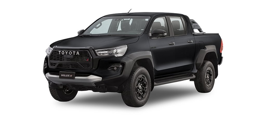 Toyota Hilux GR-S — color negro mica