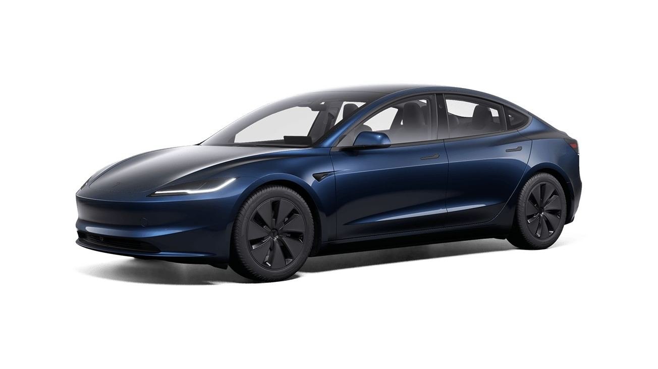 Tesla Model 3 — azul marino