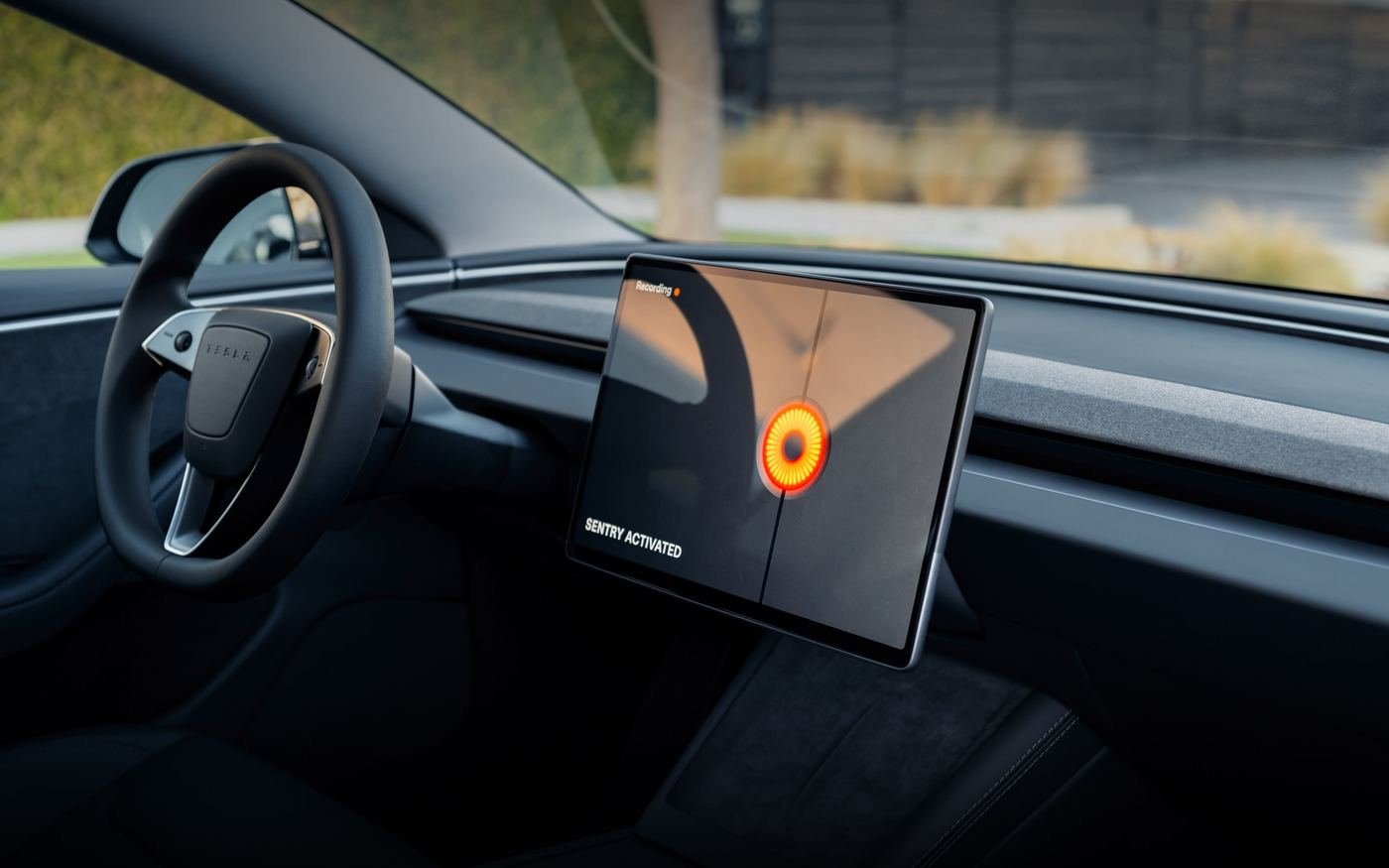 Tesla Model 3 — tablero