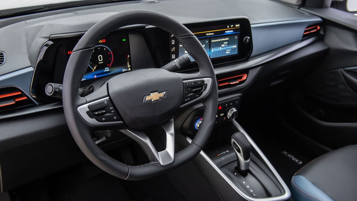 Chevrolet Onix Sedán — diseno interior