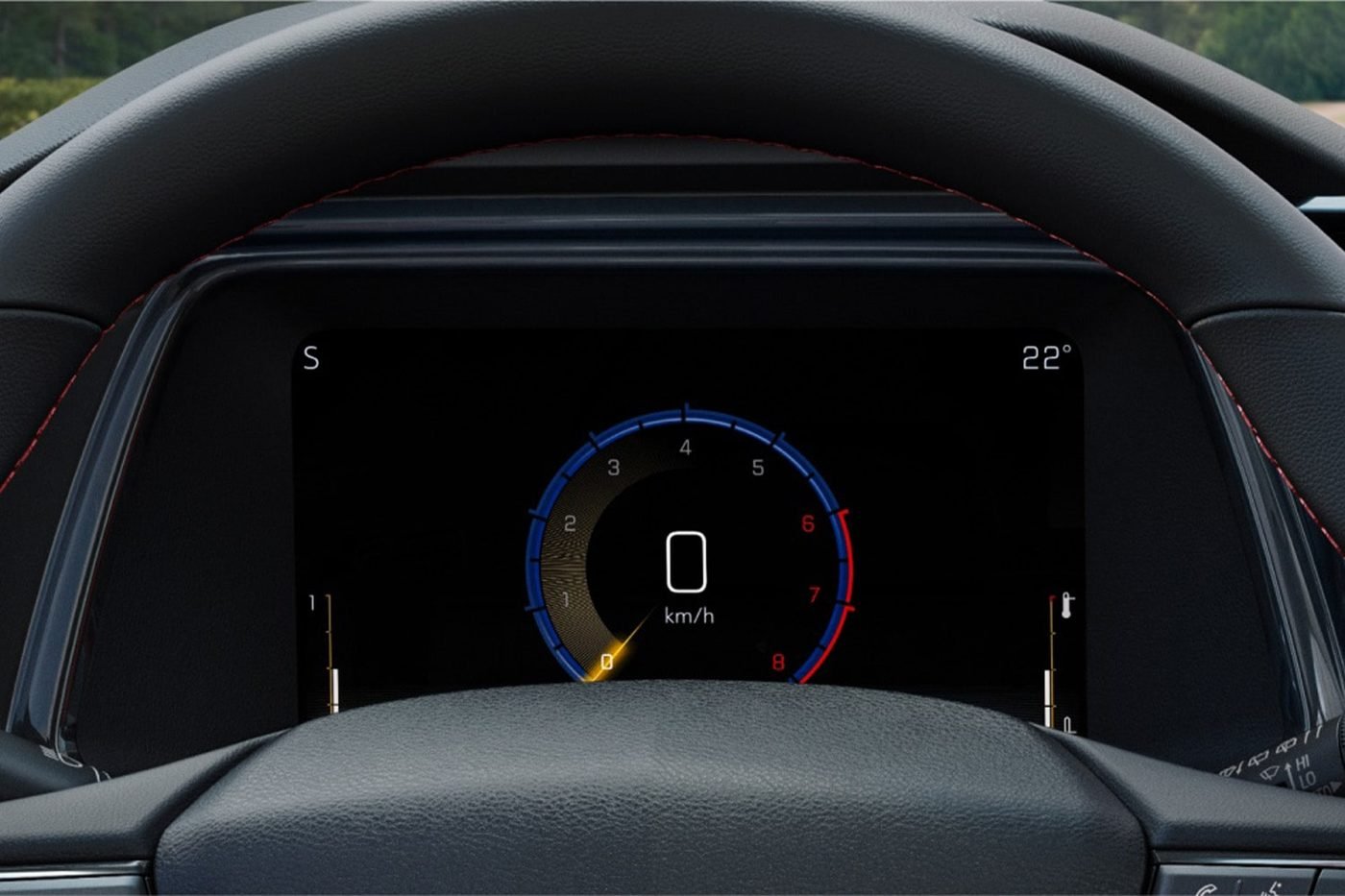 Chevrolet Tracker — cluster digital