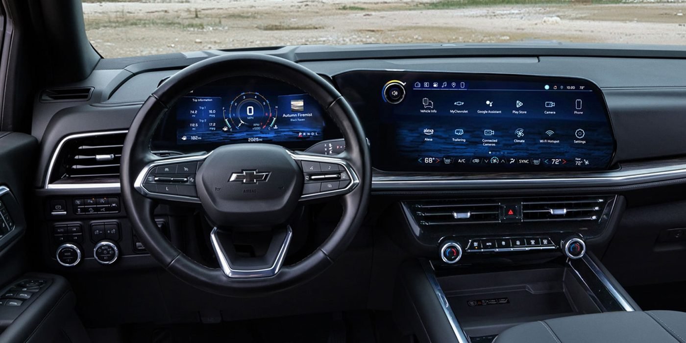 Chevrolet Tahoe — banner tecnologia