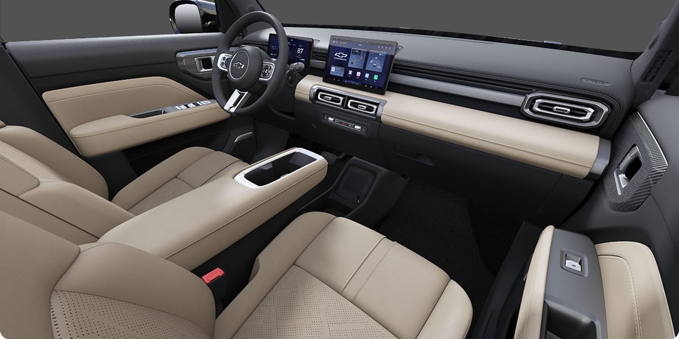 Chevrolet Spark EUV — interior beige