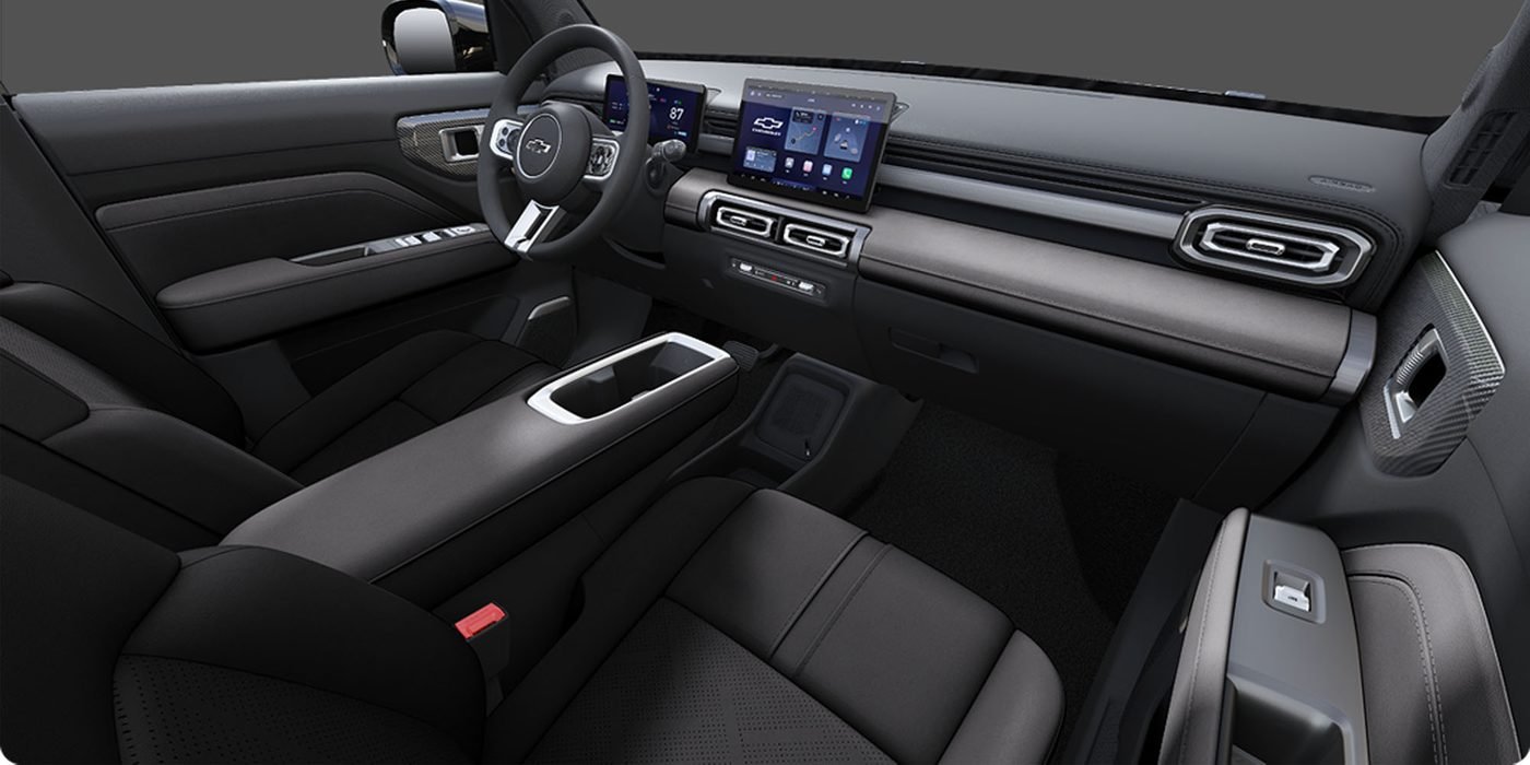 Chevrolet Spark EUV — interior negro