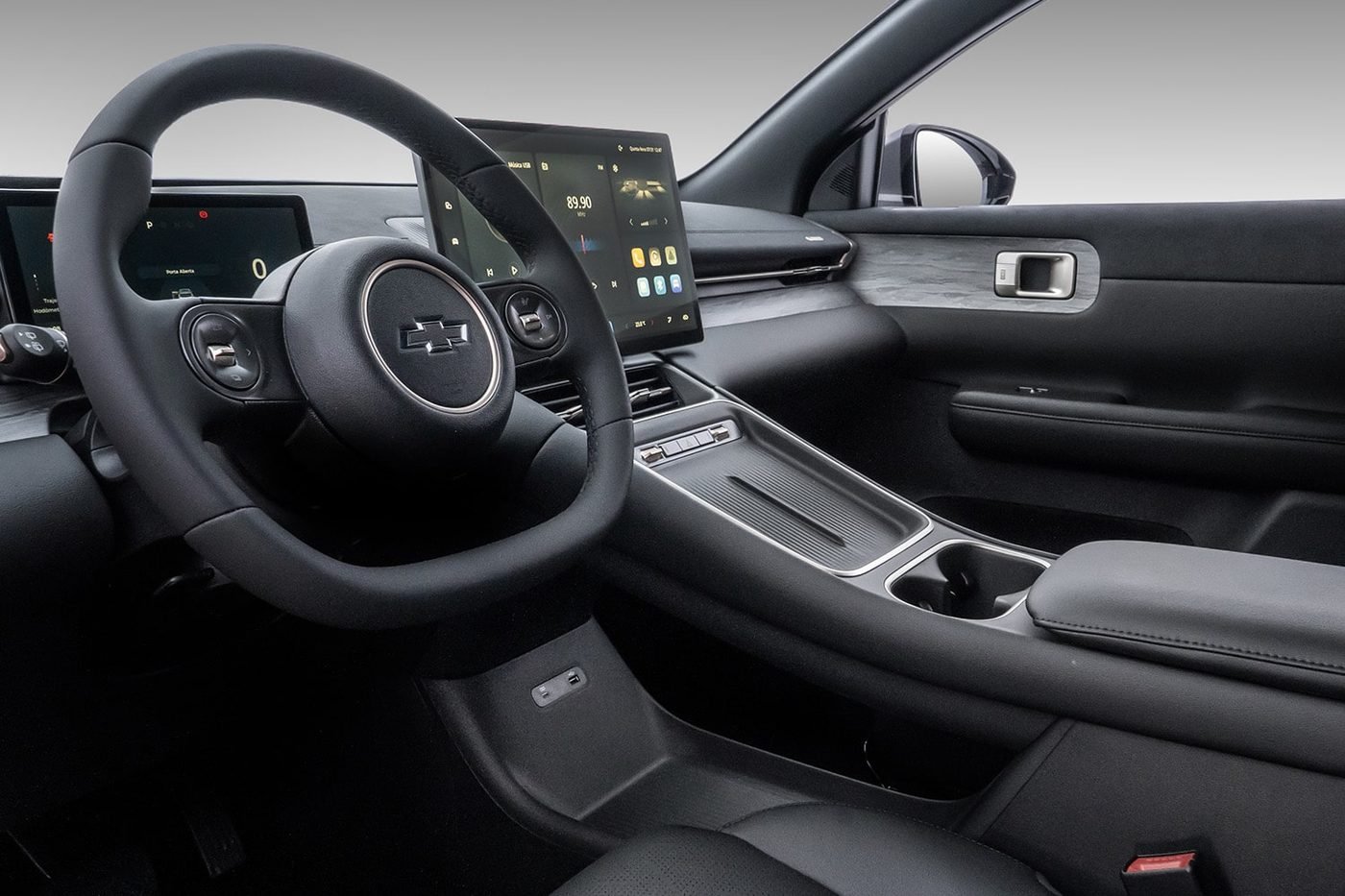 Chevrolet Captiva EV — diseno interior delantero