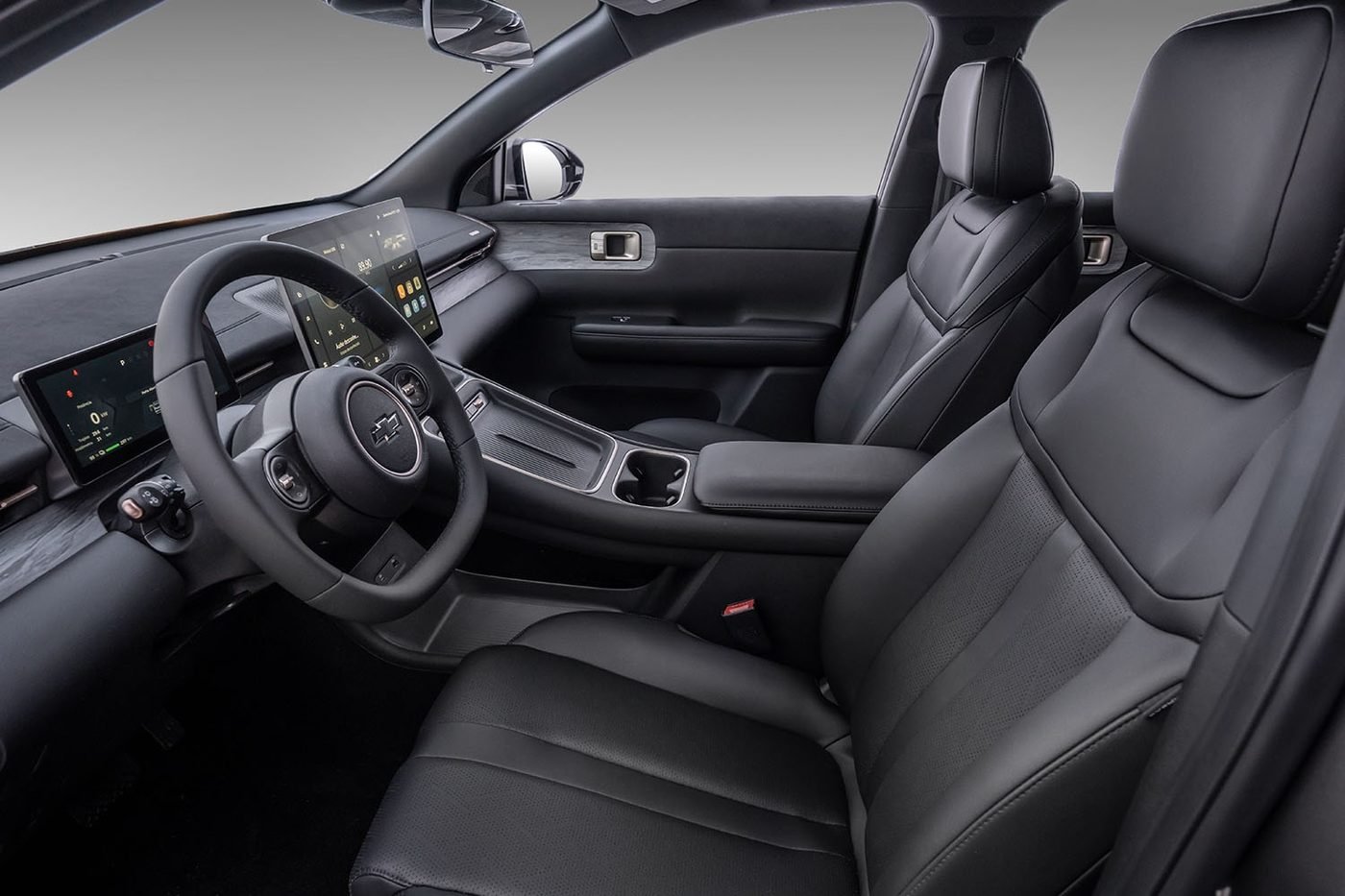 Chevrolet Captiva EV — principal asientos delanteros