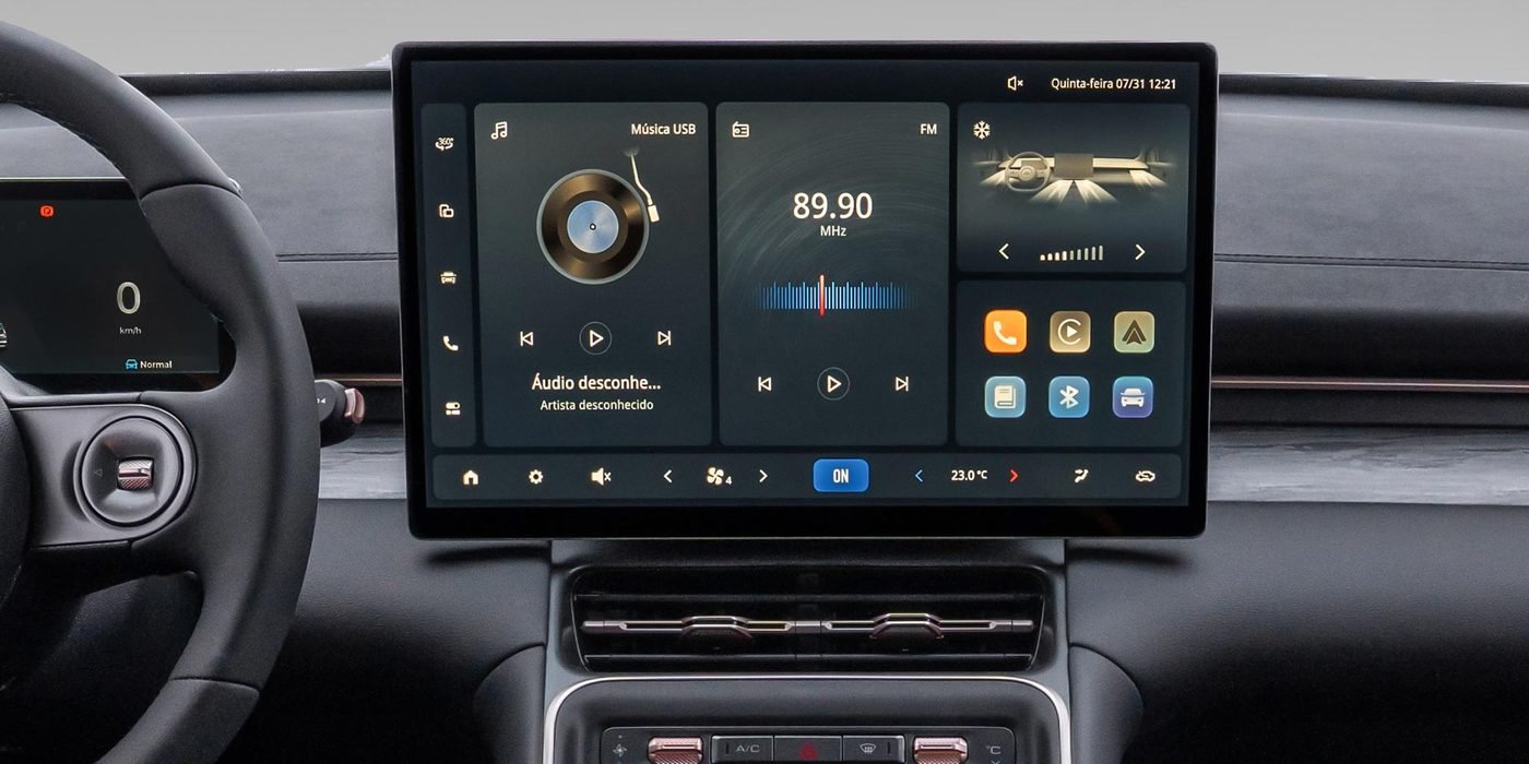 Chevrolet Captiva EV — tecnologia