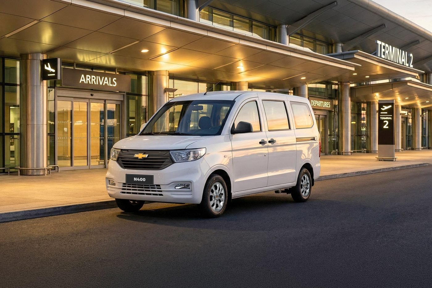 Chevrolet N400 Pasajeros — seguridad